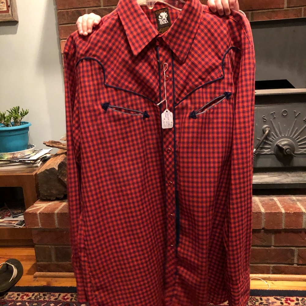Karman Arrow Pocket Long-tail Ranch Men's Shirt